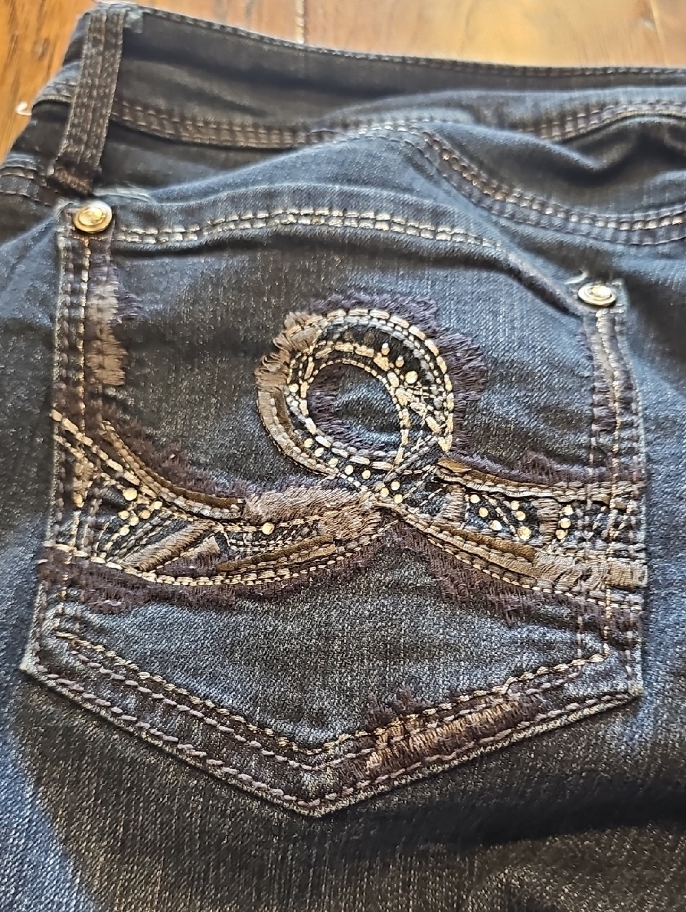 Seven7 Jeans Rocker Slim Size 12 - Picture 10 of 10